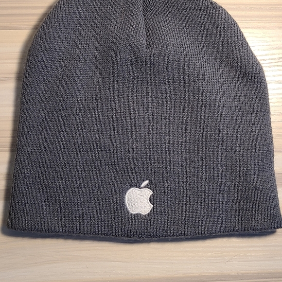 Accessories | Apple Logo Beanie | Poshmark